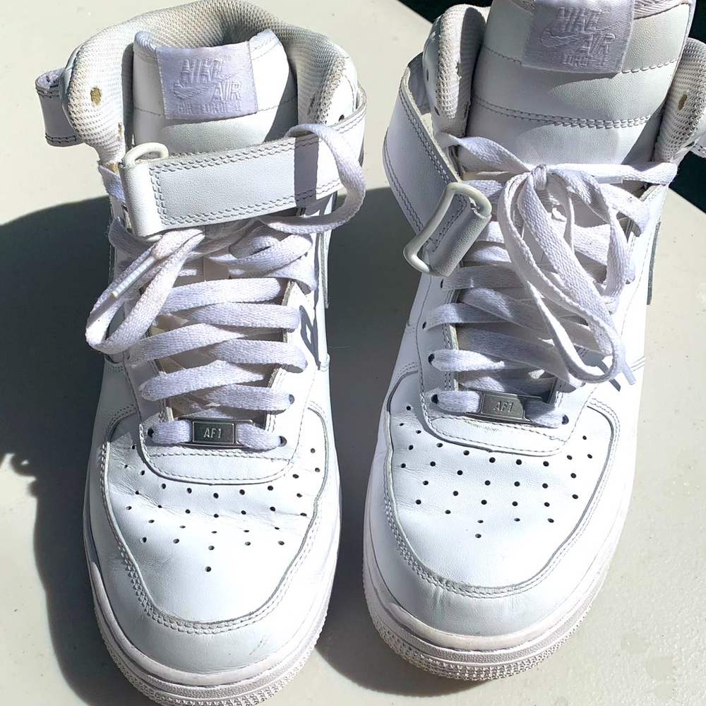 Clean White High Air Force 1